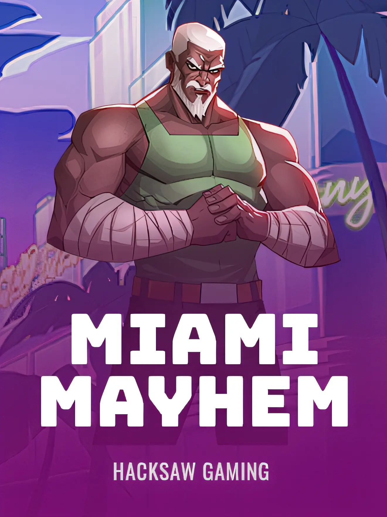 Miami Mayhem slot game by Hacksaw Gaming - 15,000x max win, 98.35% RTP