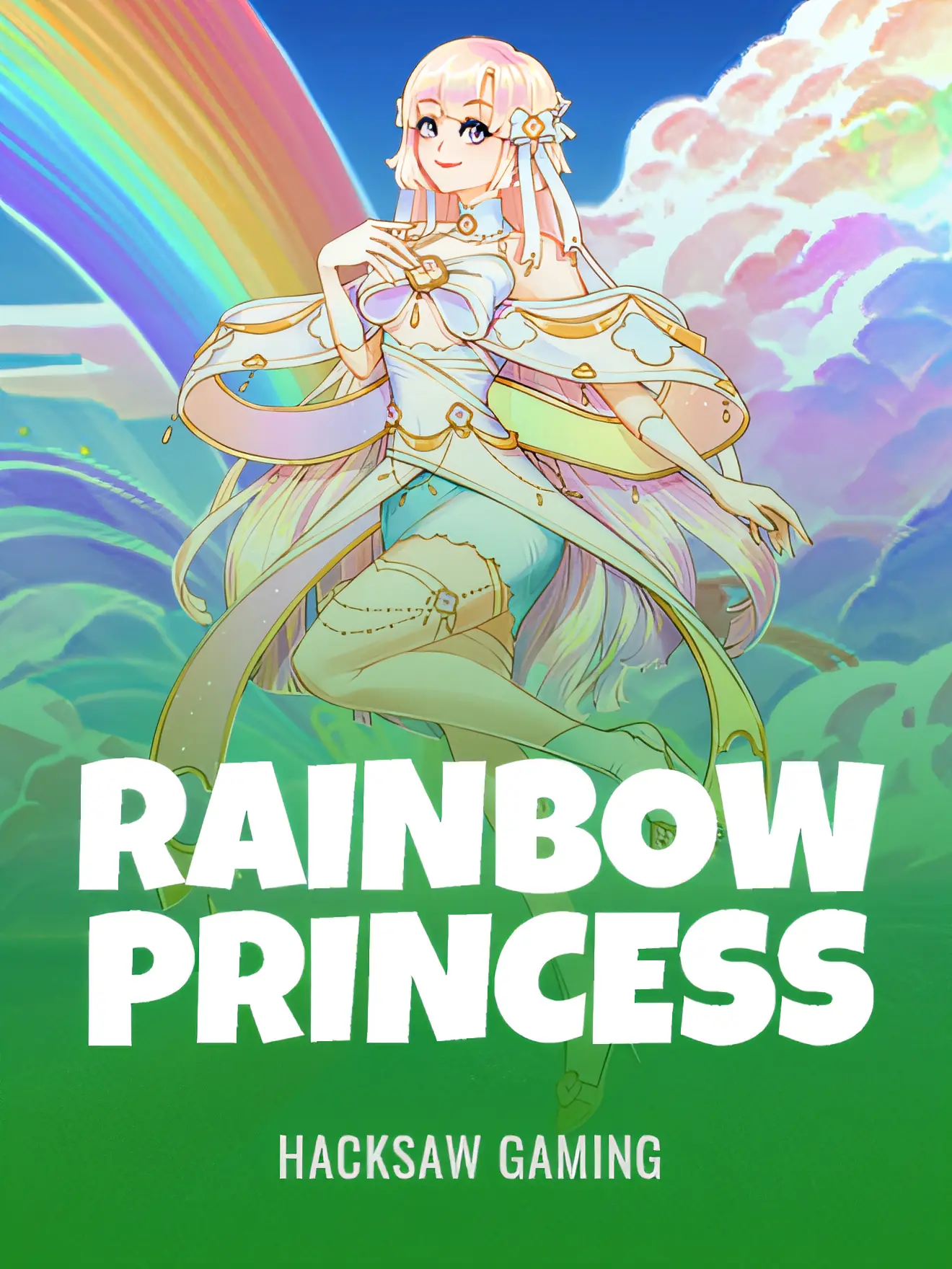 Rainbow Princess slot game by Hacksaw Gaming - 10,000x max win, 98.36% RTP