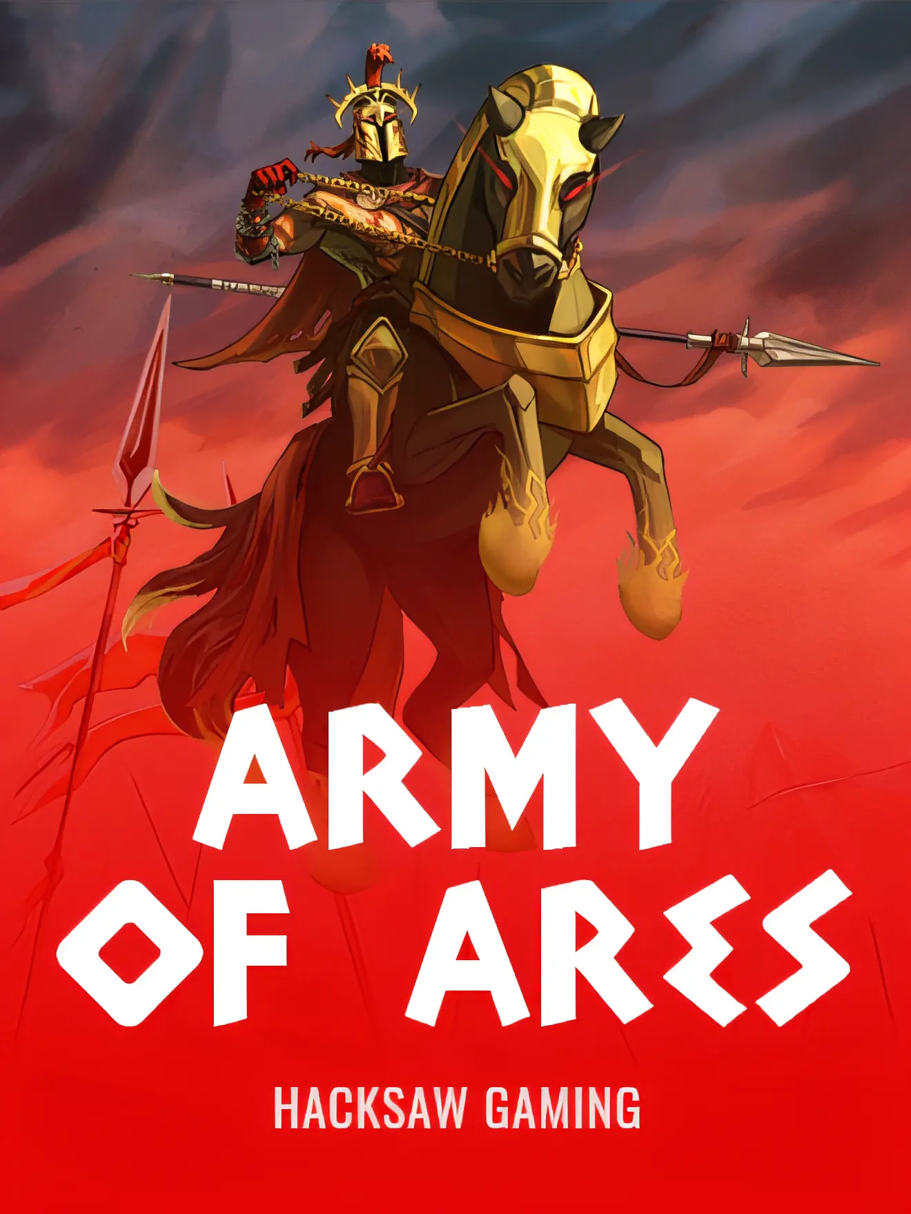 Army of Ares slot game by Hacksaw Gaming - 15,000x max win, 98.26% RTP