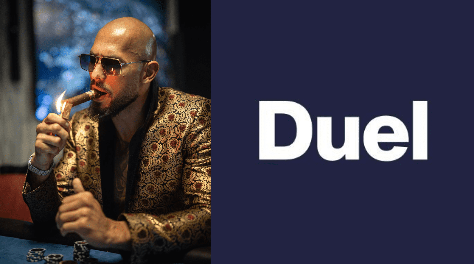 Duel Casino Andrew Tate partnership marketing - crypto gambling influencer collaboration announcement